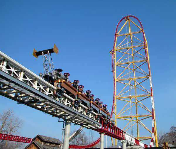 Top Thrill Dragster Roller Coaster