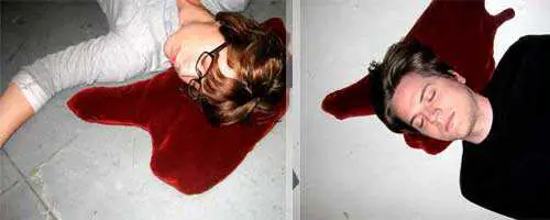 Blood Puddle Pillow
