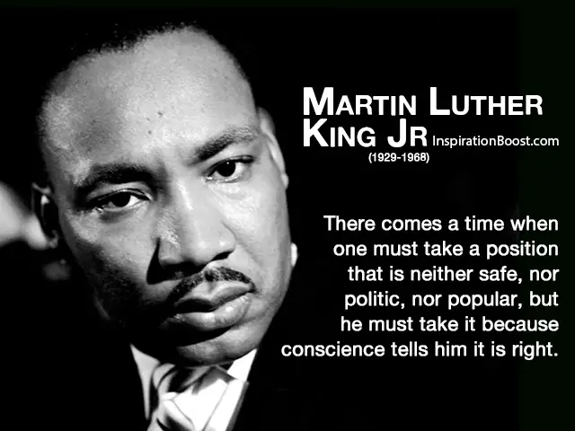 Top 10 Inspirational Martin Luther King Quotes | OhTopTen