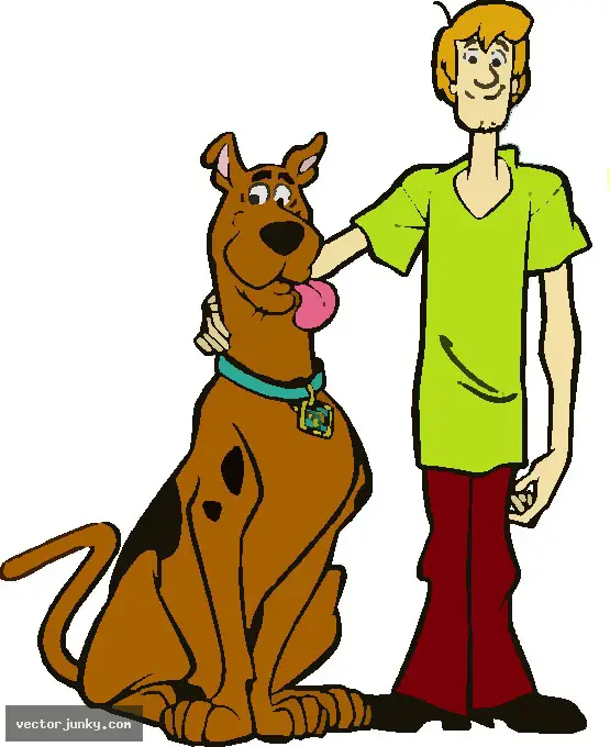 Cartoon Characters- Scooby Doo and Shaggy