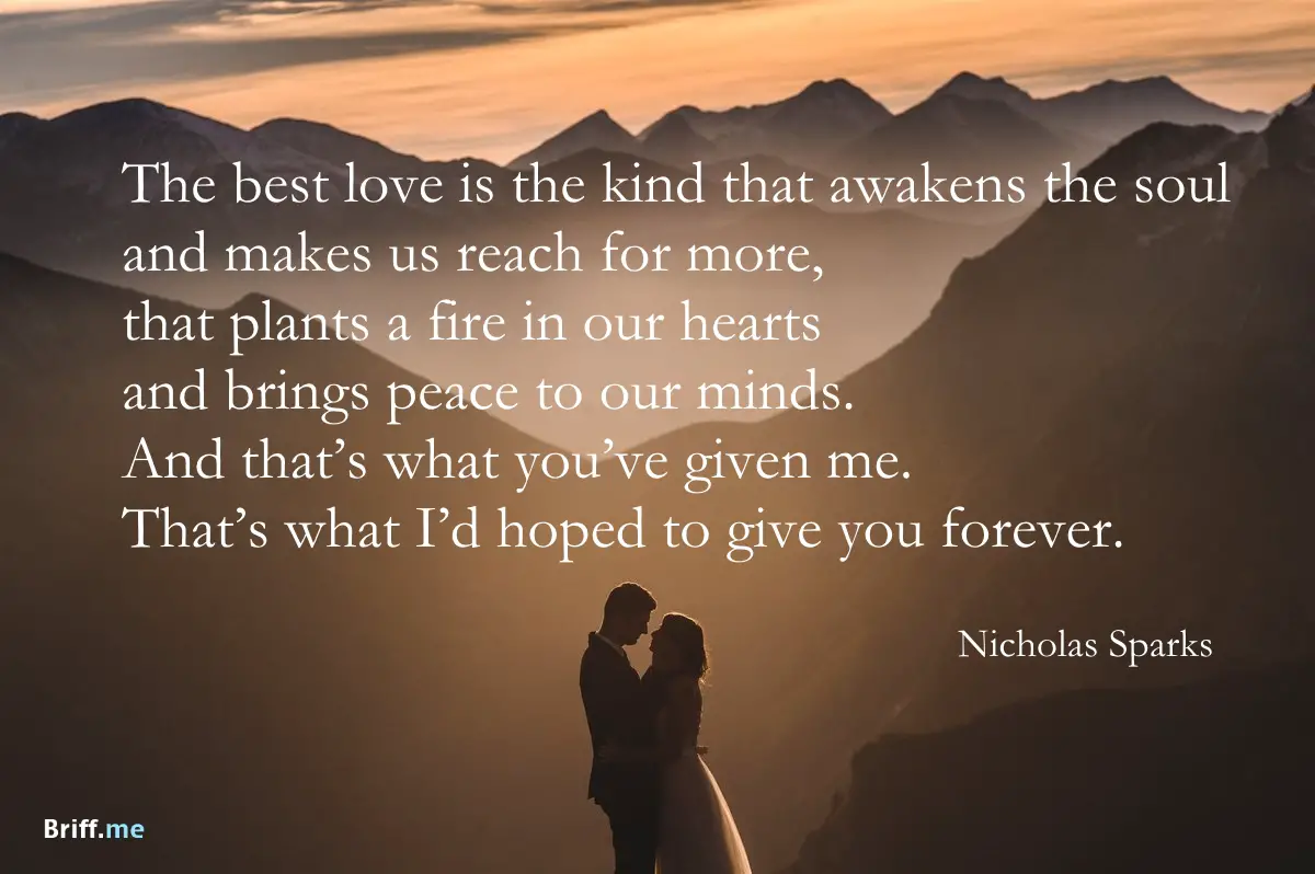 Best brings. Love quotes. Quotes about Love. Beautiful quotes about Love. English quotes about Love.