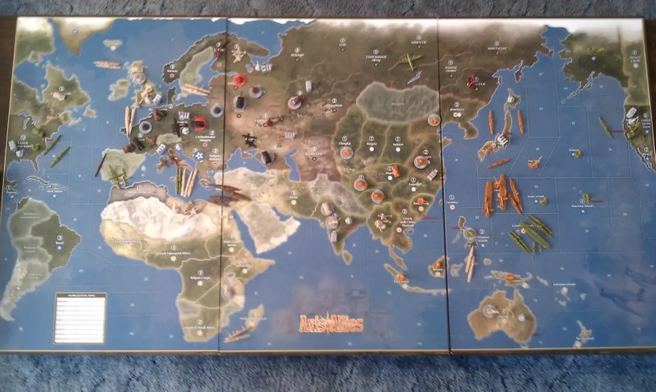 Axis and Allies board game OhTopTen
