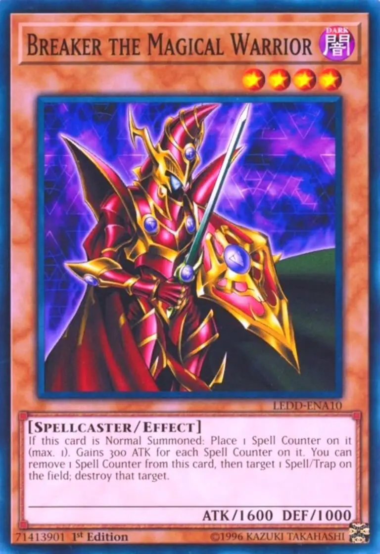 Breaker the Magical Warrior spellcaster yugioh cards