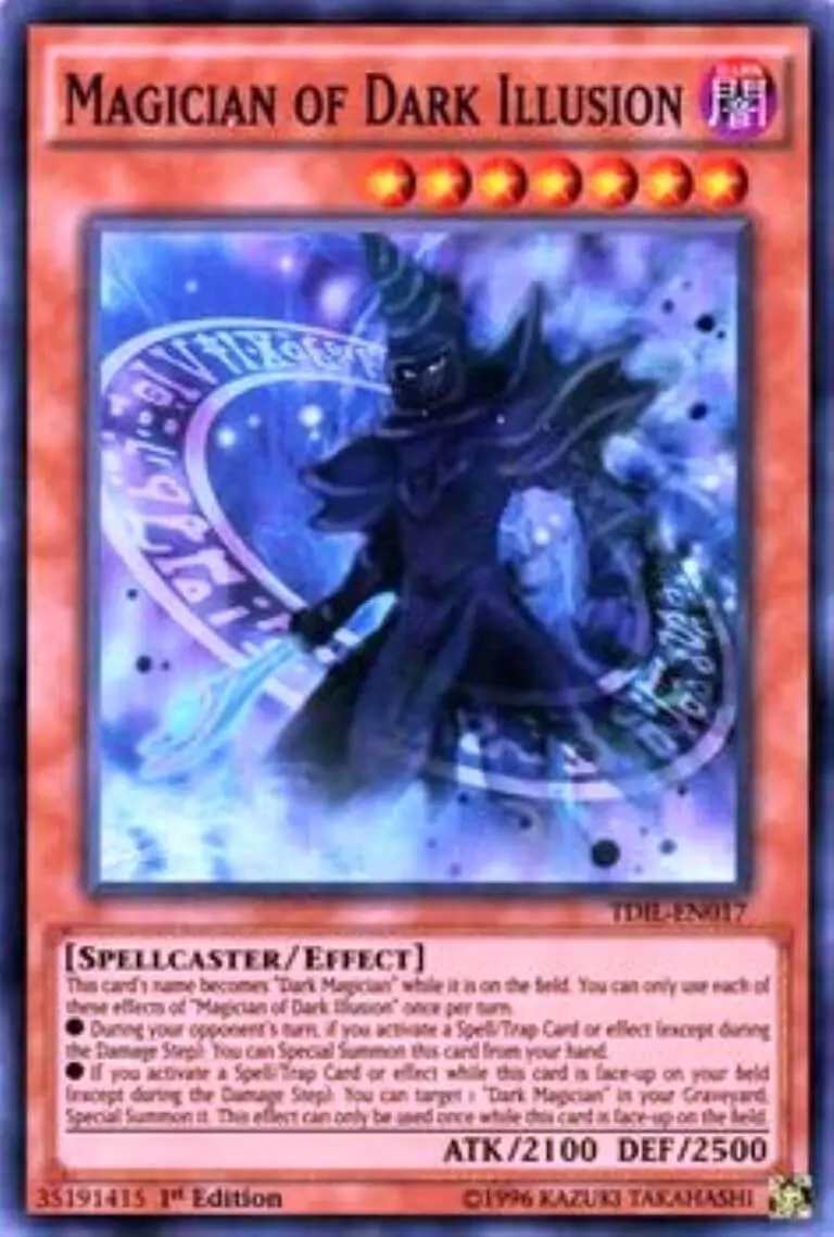 Magician of Dark Illusion spellcaster yugioh cards