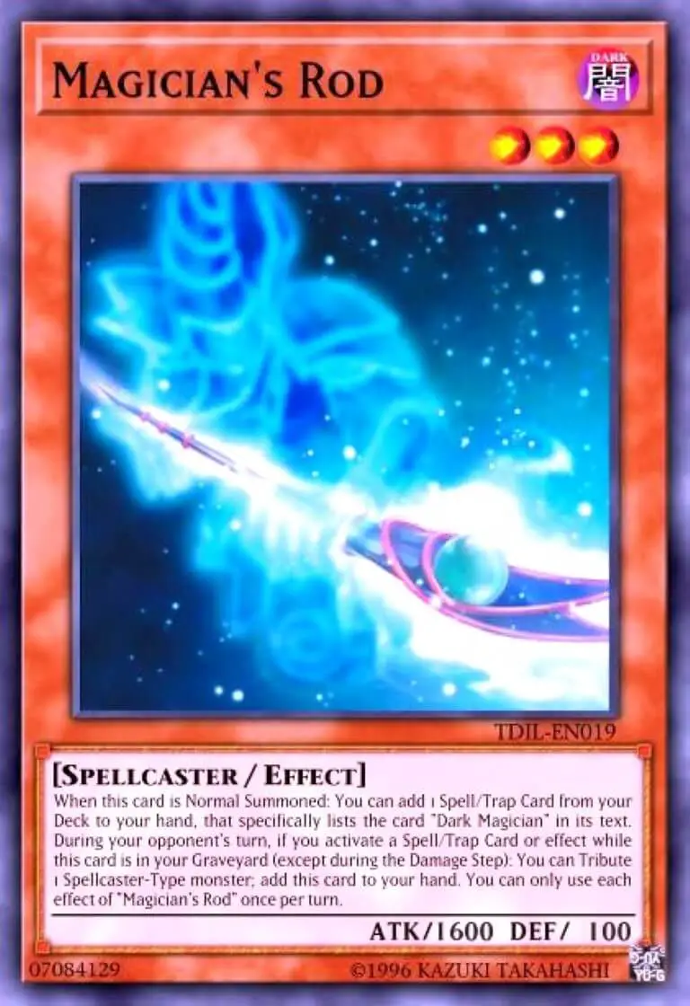 Magician’s Rod spellcaster yugioh cards