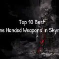 Top 10 Best One Handed Weapons in Skyrim